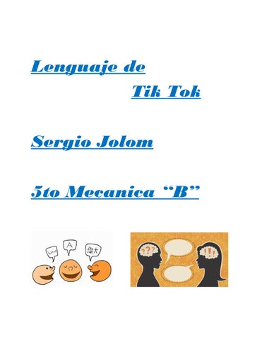 Lenguaje de tik tok
