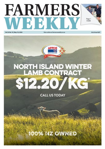 Farmers Weekly NZ May 18 2026