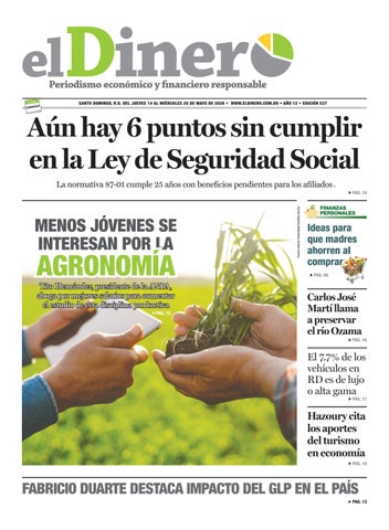 Periódico elDinero (537) 14/05/2026