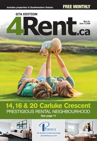 4Rent – Greater Toronto Area – May 16, 2026
