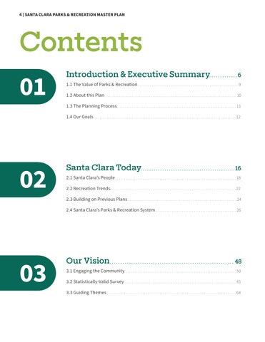 Santa Clara Parks × Recreation Master Plan 第 4 页