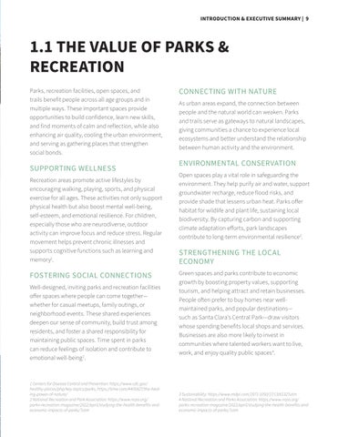Santa Clara Parks × Recreation Master Plan 第 9 页