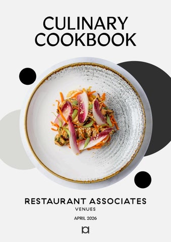 Venues Culinary Cookbook