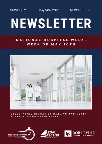 Newsletter - May 14