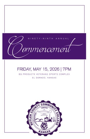 Butler Community College Commencement 2026