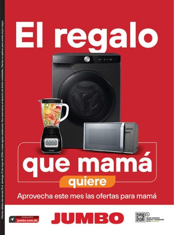 Encarte Electrodomésticos Madres - Jumbo 2026
