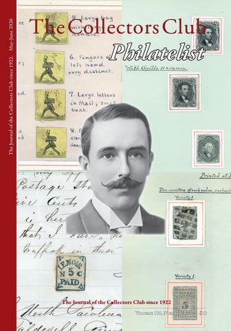 Collectors Club Philatelist 105.3 May/June 2026