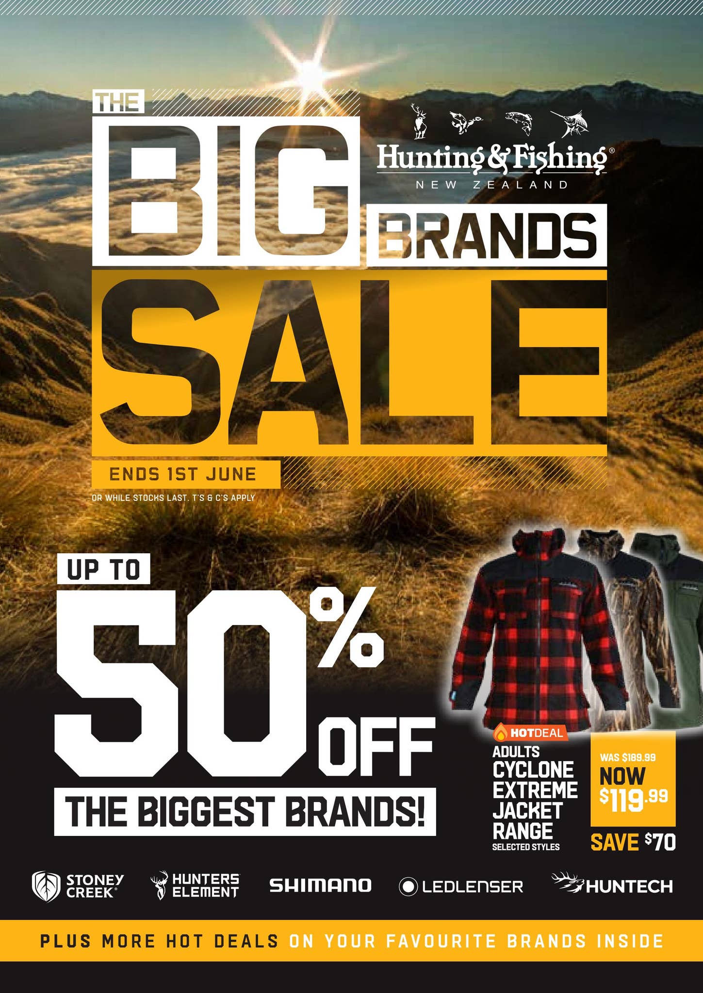 Hunting & Fishing New Zealand Big Brands Sale Flyer 2026 by Hunting ...