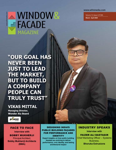 Window & Facade Magazine India 68 Edition March - April 2026)