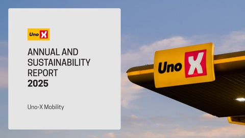 Uno-X Mobility Annual and Sustainability Report 2025