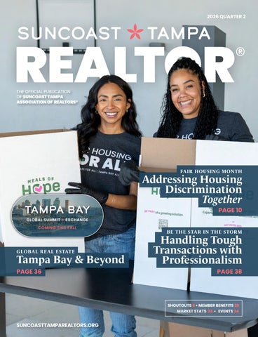 Suncoast Tampa REALTOR Magazine - Q2 2026