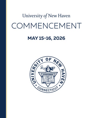 2026 Commencement Program
