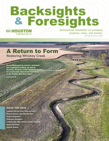 Backsights and Foresights: 2026 Spring/Summer Newsletter