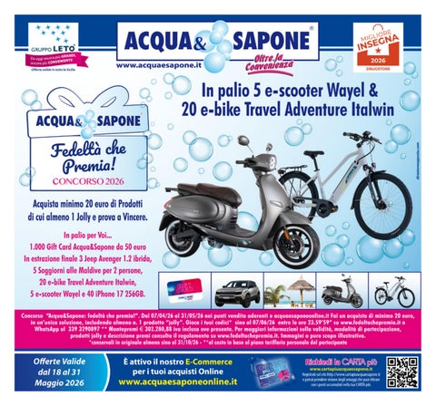 Volantino Acqua&Sapone n.11 - 2026