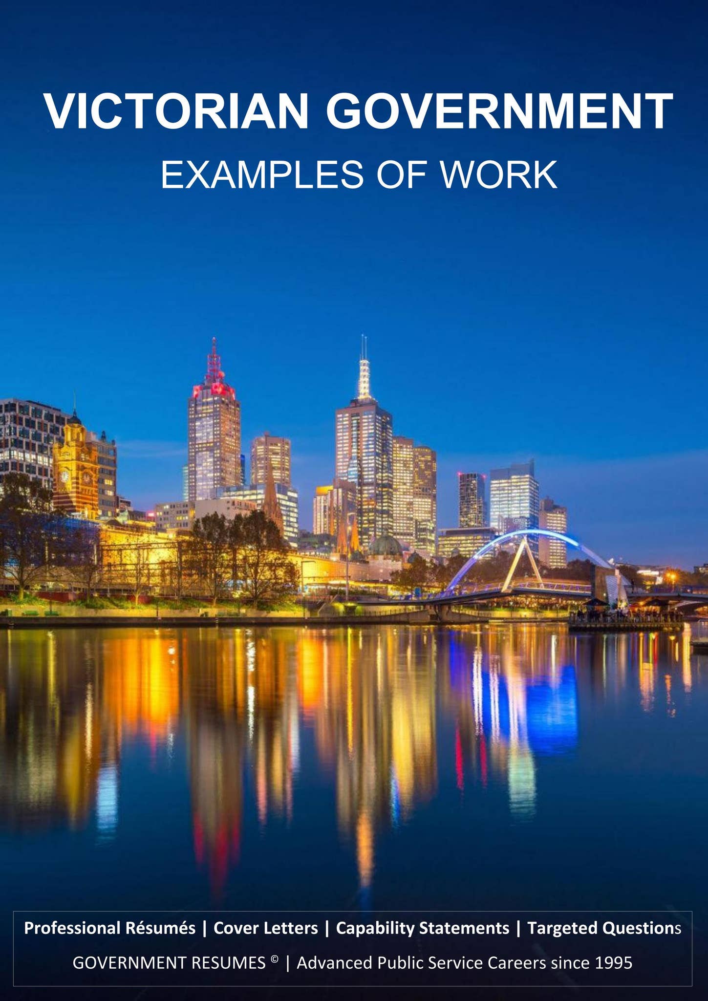 VIC Government [EXAMPLES] by 1300 RESUME - Issuu