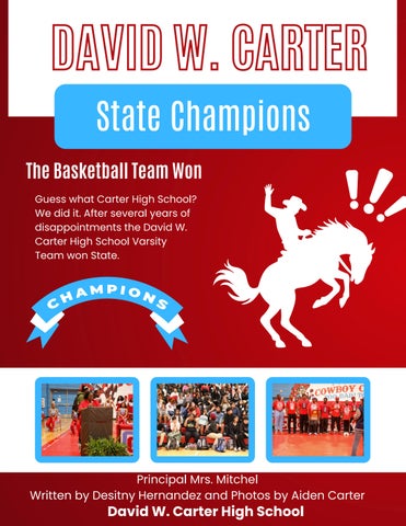 David W. Carter Basketball Champions