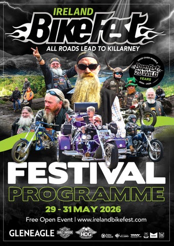 Ireland BikeFest 2026 Festival Programme