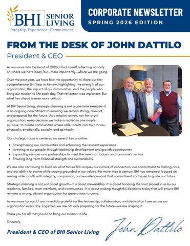 BHI 2026 Spring Newsletter