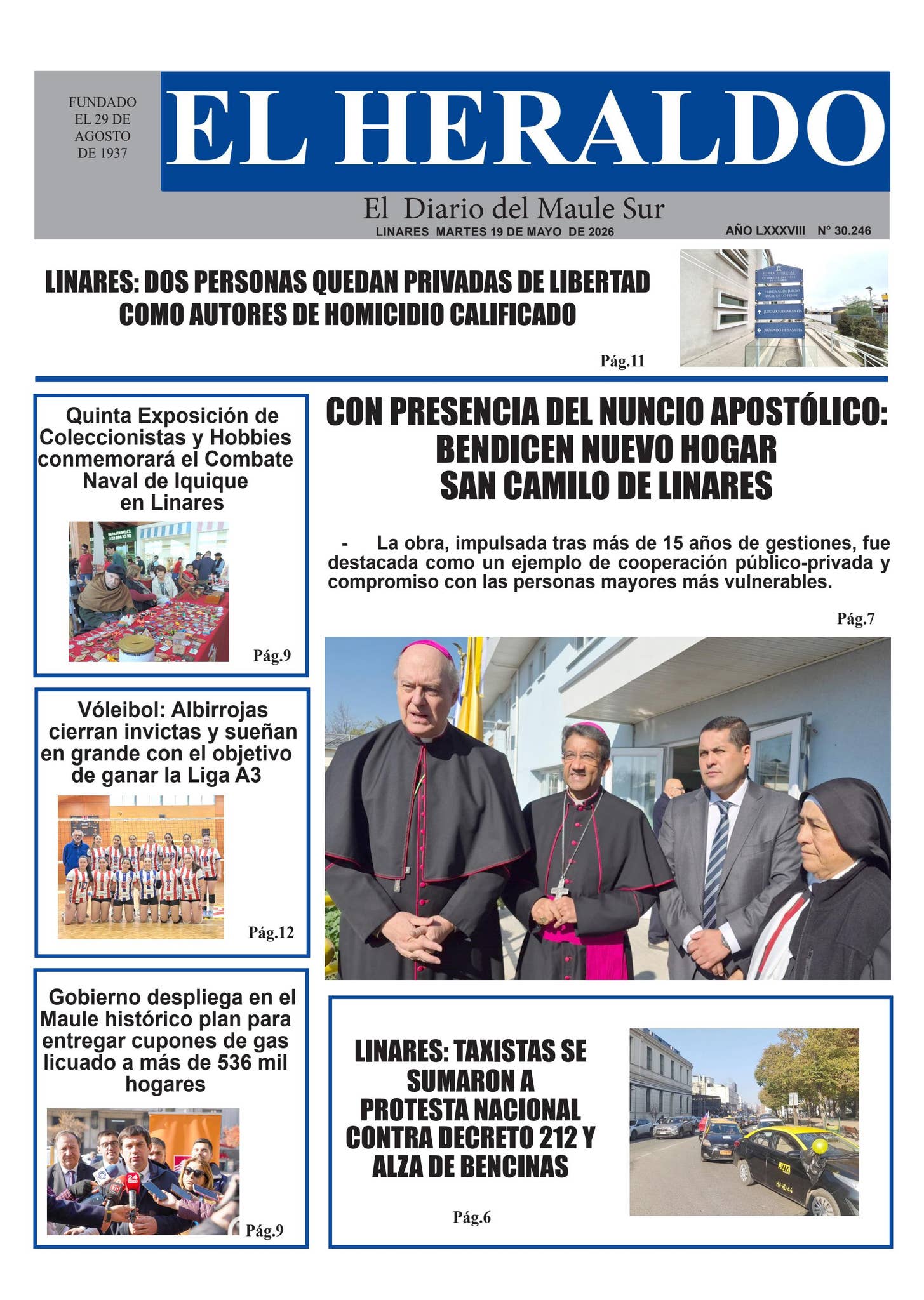 Martes 19 de mayo 2026