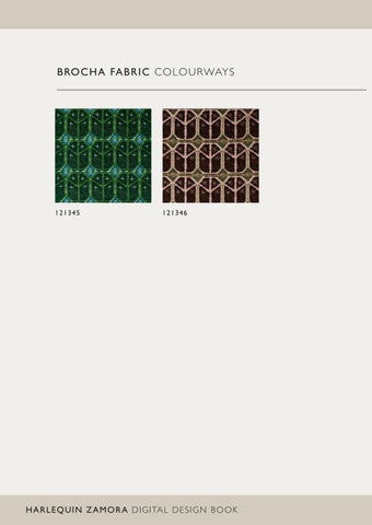 Hertex Internationals Harlequin Zamora 布艺 × Wallpaper 灯饰产品集 第 18 页
