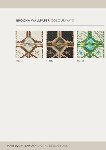 Hertex Internationals Harlequin Zamora 布艺 × Wallpaper 灯饰产品集 第 20 页