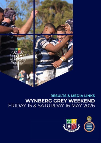 WBHS Grey Weekend 2026
