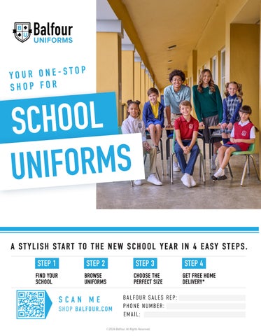 School Uniforms Brochure 2026