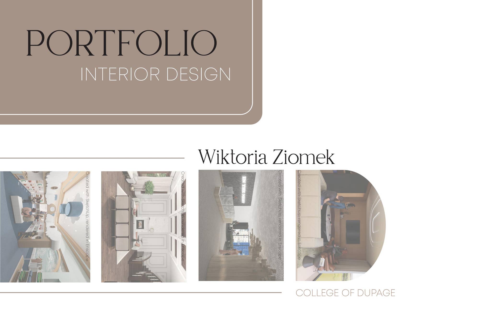 Wiktoria Ziomek | Interior Design Portfolio by wiktoriaziomek - Issuu