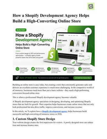 Shopify Development Agency Helps Build a High-Converting Online Store (1)