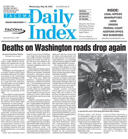 Tacoma Daily Index, May 20, 2026