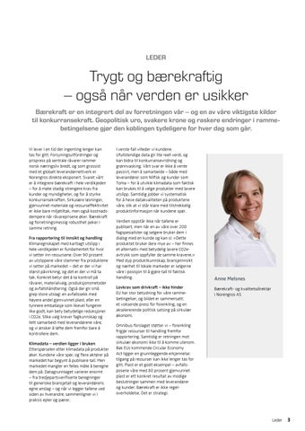 Norengros bærekraftsrapport 2025 第 3 页