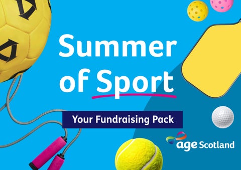 Summer of Sport - Fundraising Pack