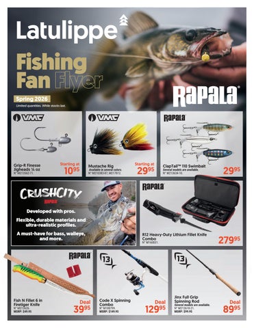Fishing flyer 2026