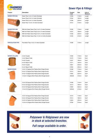 Chadwicks Civils 家具手册 第 6 页