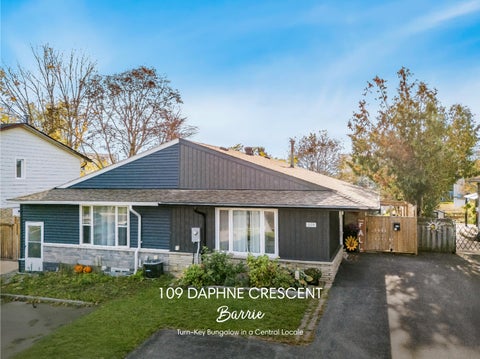 109 Daphne Crescent, Barrie