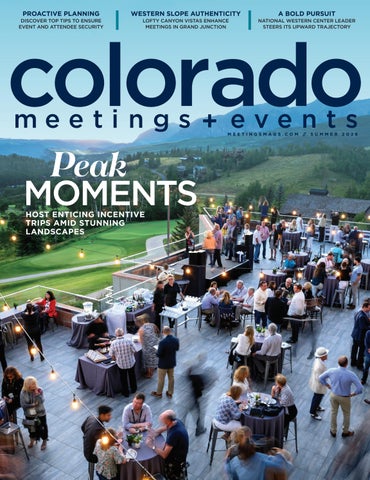 Colorado Meetings + Events Summer 2026