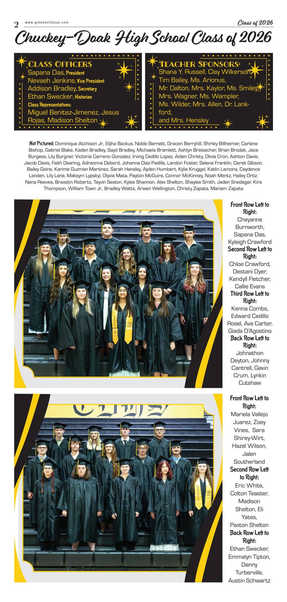 GSN CDHS Graduation 2026 by Adams MultiMedia East - Issuu