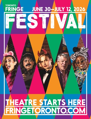 2026 Toronto Fringe Festival Program Guide