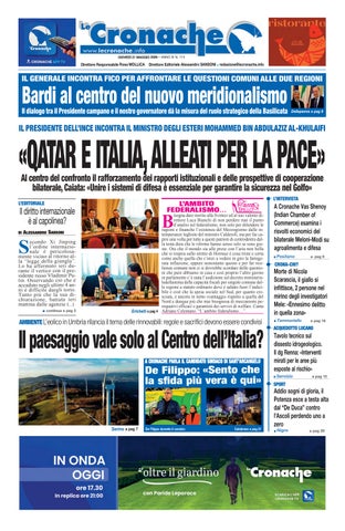 Cronache del 21 maggio 2026