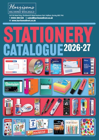 Stagg Stationery Catalogue HAR 2026/27