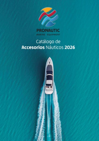 Pronautic - Catalogo Accessorios 2026-27