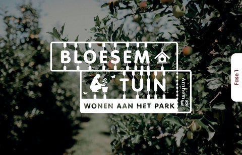 Brochure Bloesemtuin