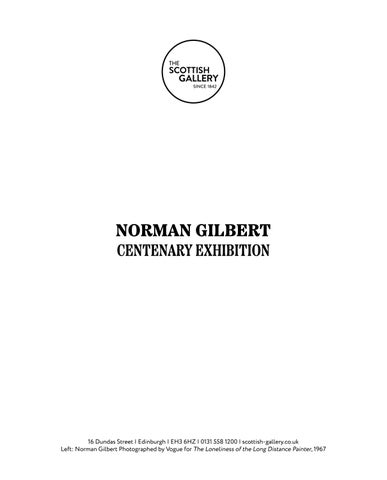 Norman Gilbert Centenary Exhibition 第 3 页