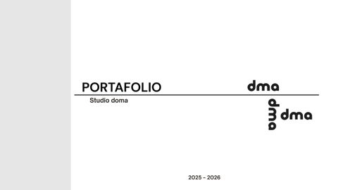 PORTAFOLIO STUDIO DOMA 2026
