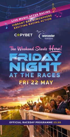 Worcester Racecard - Friday 22nd May