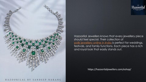 Polki Diamond Jewellery Online