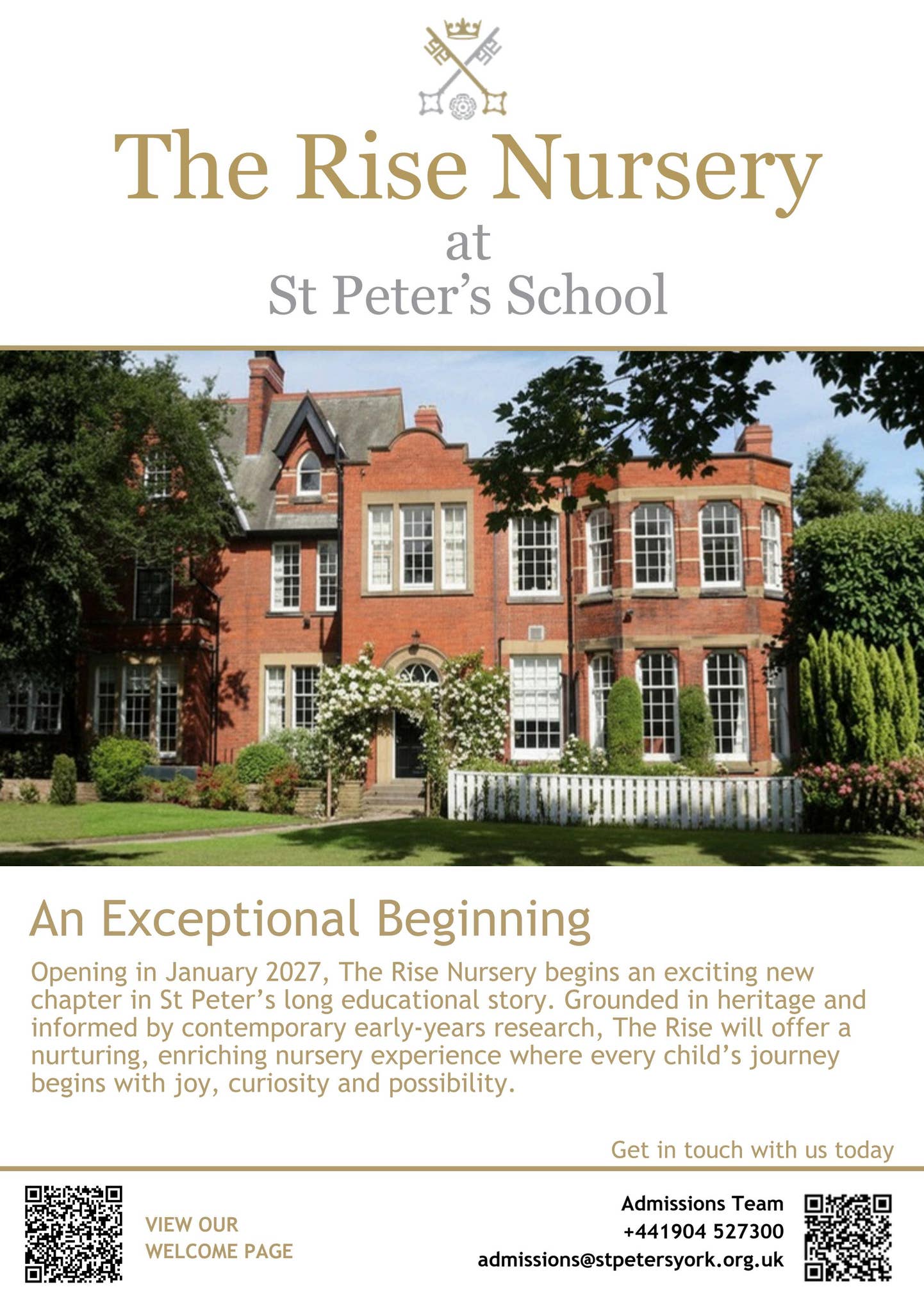 The Rise Nursery Information Booklet by StPetersYork - Issuu