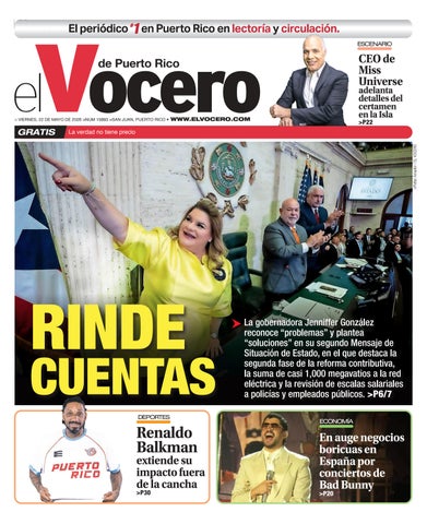 EL VOCERO | Edición viernes, 22 de mayo de 2026 