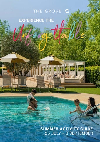 The Grove - Summer Activity Guide 2025