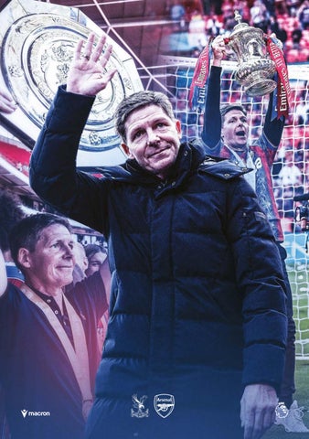 Crystal Palace v Arsenal matchday programme 2526